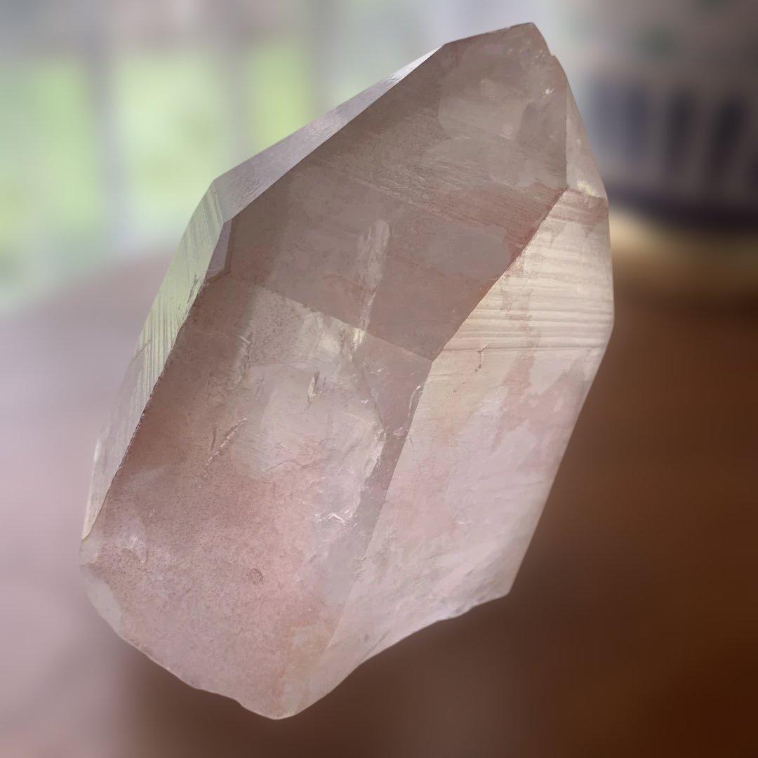 レムリアンクォーツ 大きめピンクポイント カブラル鉱山ギャランティ付き