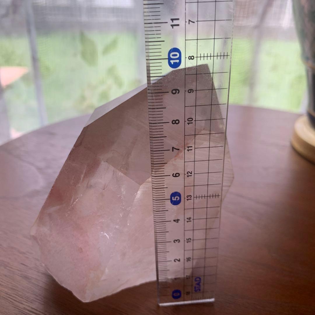 レムリアンクォーツ 大きめピンクポイント カブラル鉱山ギャランティ付き