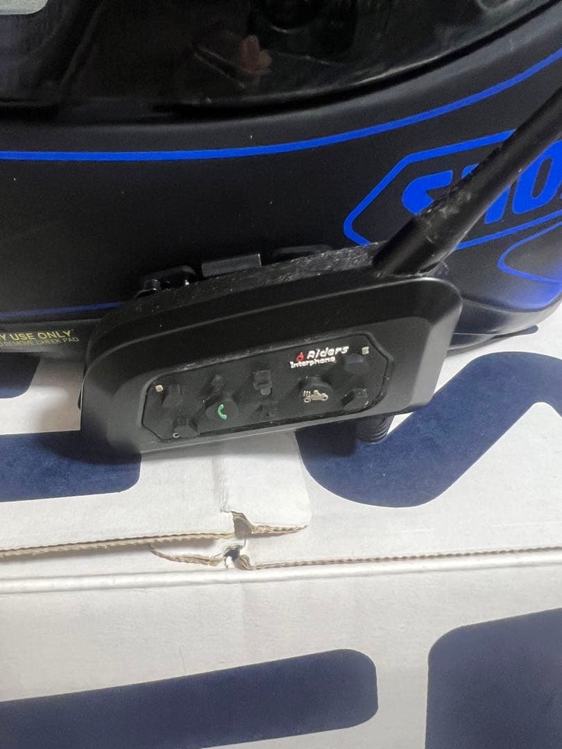 SHOEI Z-7 FLAGGER TC-2 Lサイズ　インカム付き　美品。