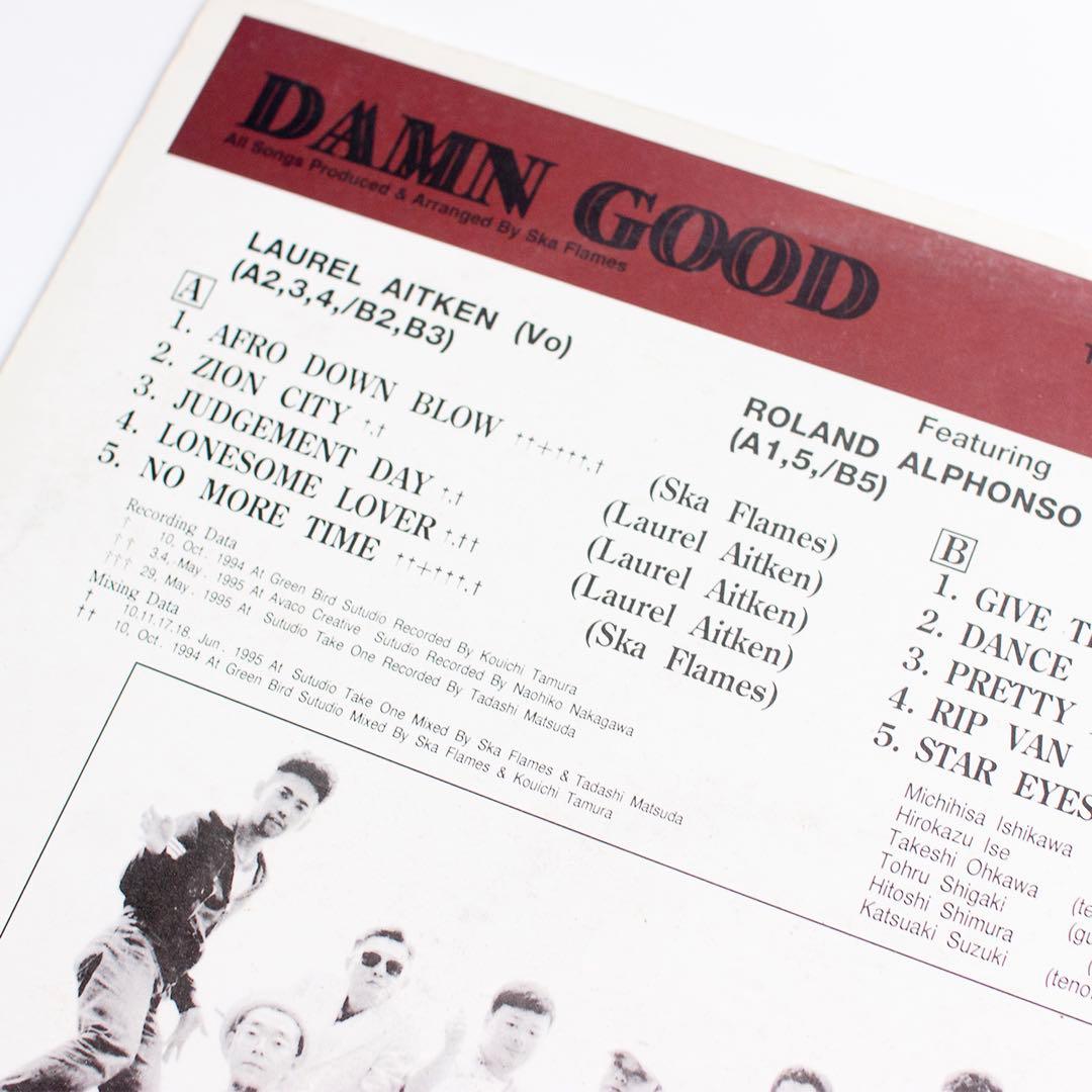 SKAレア盤 THE SKA FLAMES Damn Good LP アナログ