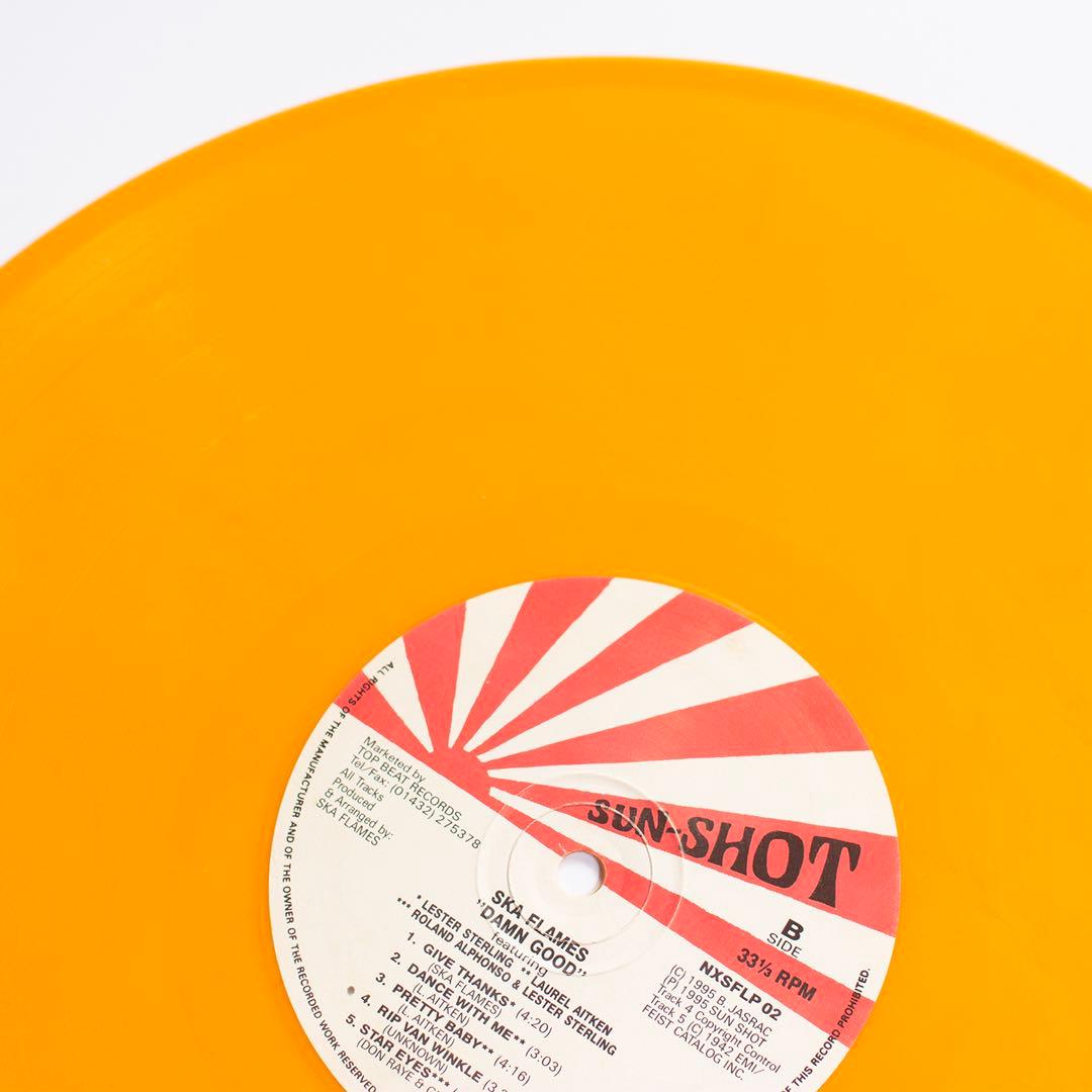 SKAレア盤 THE SKA FLAMES Damn Good LP アナログ