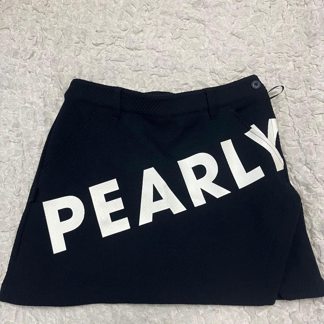 PEARLY GATES【ストレッチ】ミニスカート パーリーゲイツ 1 Ｍ 黒