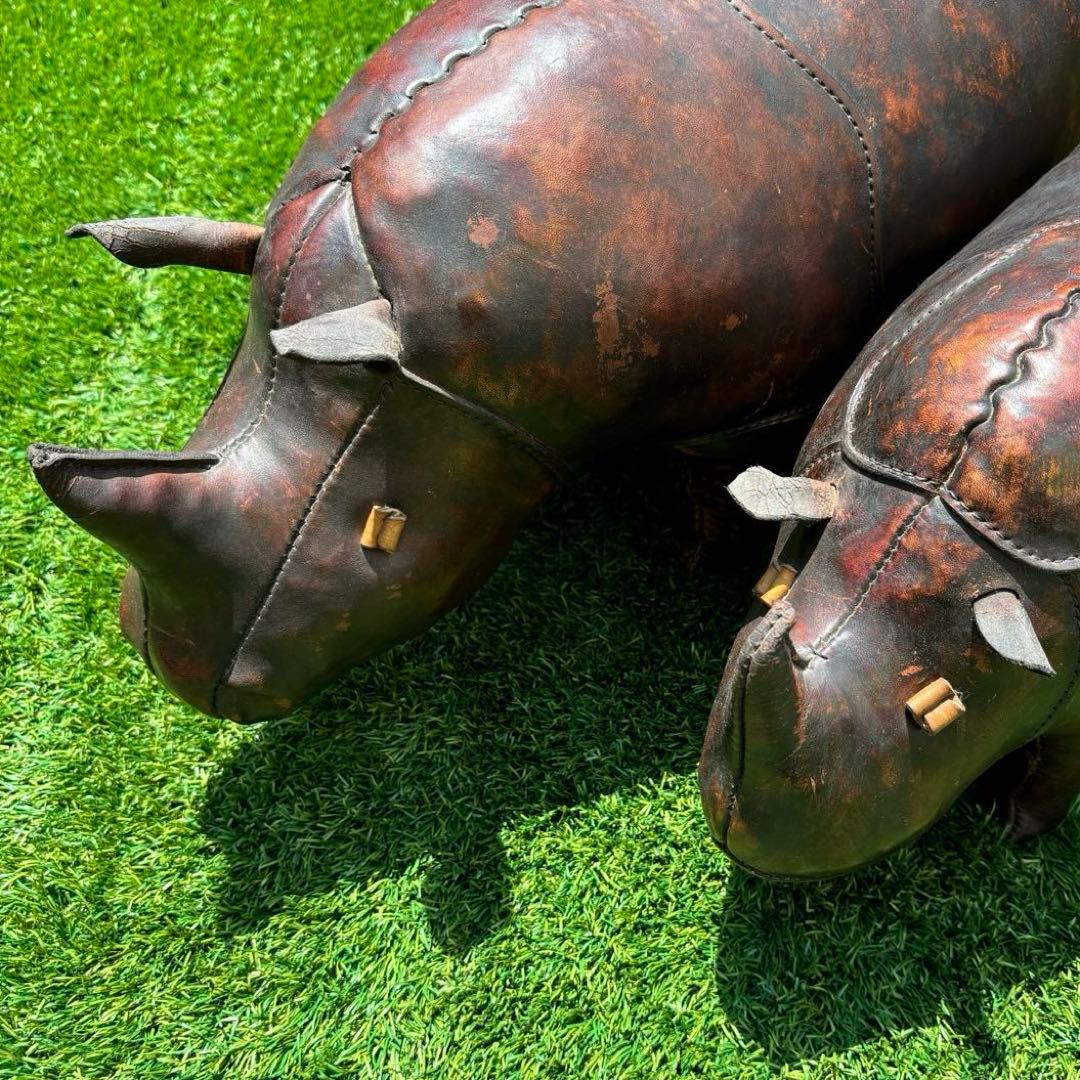 60s 70s 希少 入手困難 英国製 JANCRAFT 犀 サイ ビンテージ