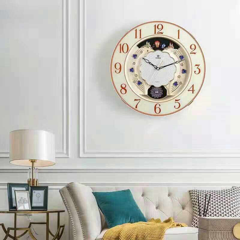 壁掛け時計 電波時計 ウォールクロック おしゃれ 報時時計