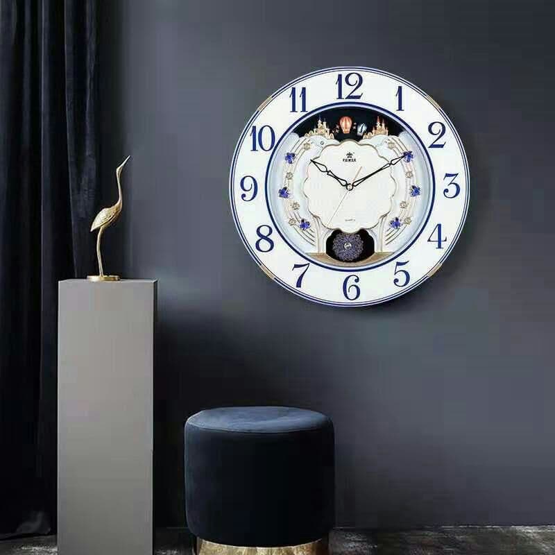 壁掛け時計 電波時計 ウォールクロック おしゃれ 報時時計