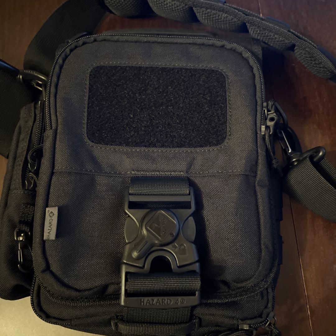 美品　ハザード4 トント　コンシールド キャリー ミニメッセンジャー　ブラック