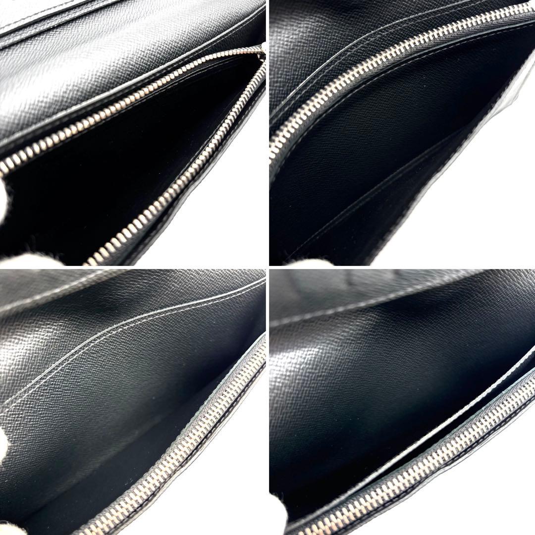 未使用に近い ルイヴィトン 長財布 ポルトフォイユ ブラザ エピ レザー ロゴ