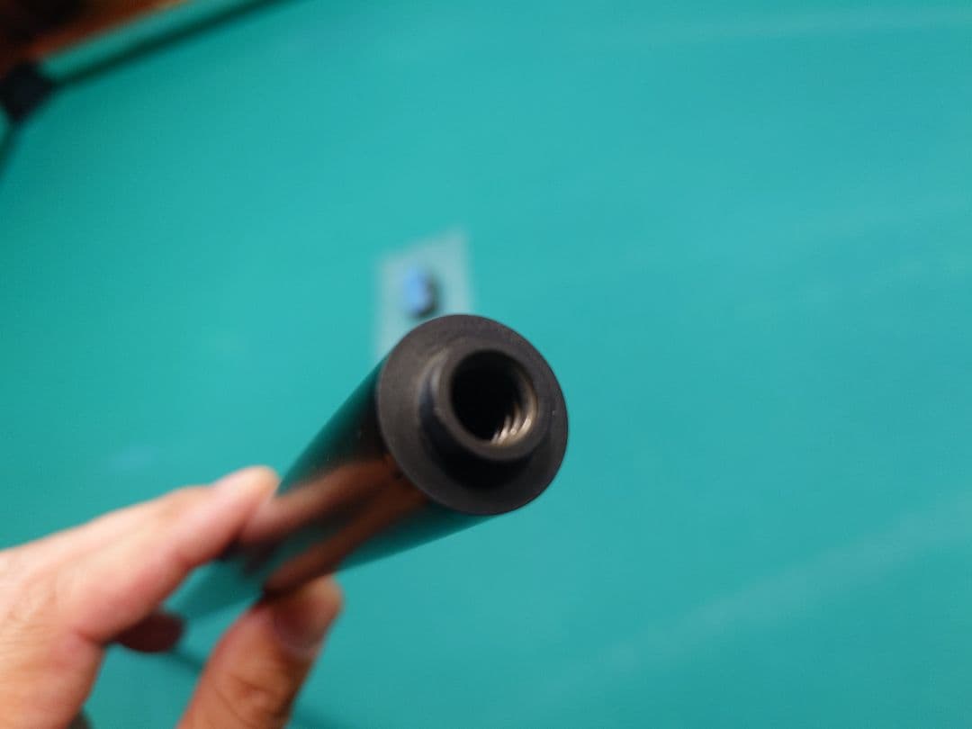 メッヅ イグナイトカーボンシャフト 3/8-11山パイロテッド geez用