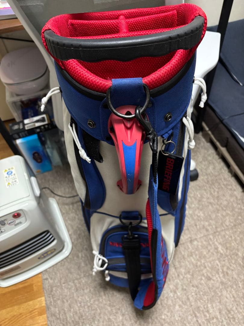 ブリーフィング　ビームス　キャディバッグ　BRIEFING BEAMS GOLF