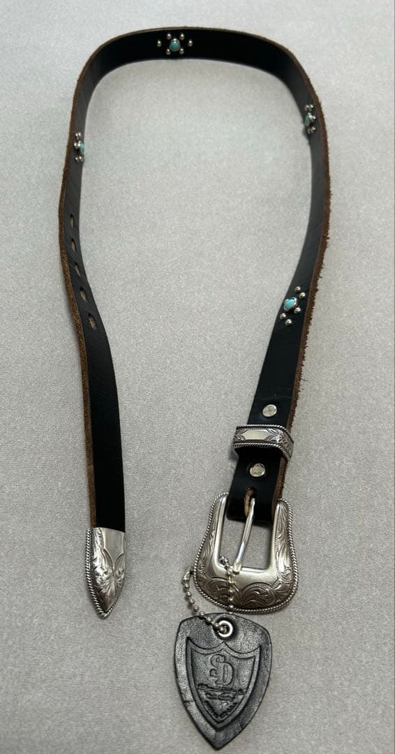 小物 HTC / SD Belt #Western B TQ BLACK 34