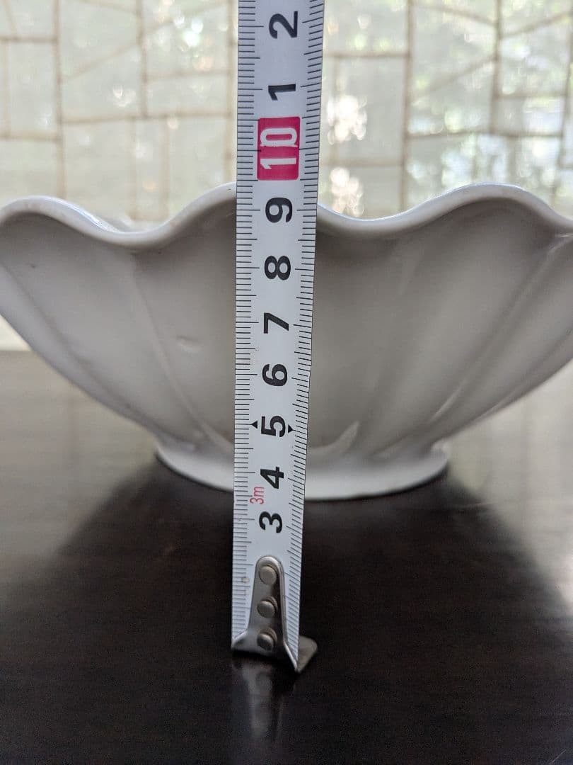 フランスアンティーク　輪花　サラディエ