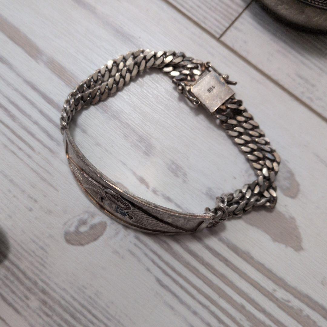 シルバー チェーンネックレス +ブレスレット まとめ売り