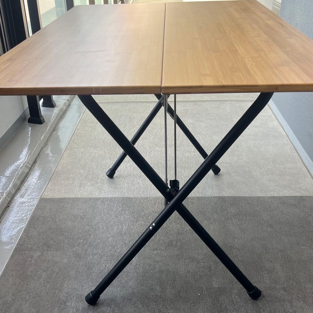 スノーピーク ワンアクションテーブルロング竹 雪峰祭限定