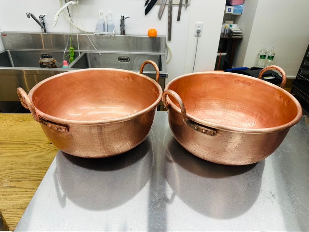 銅鍋(直径約49㎝)