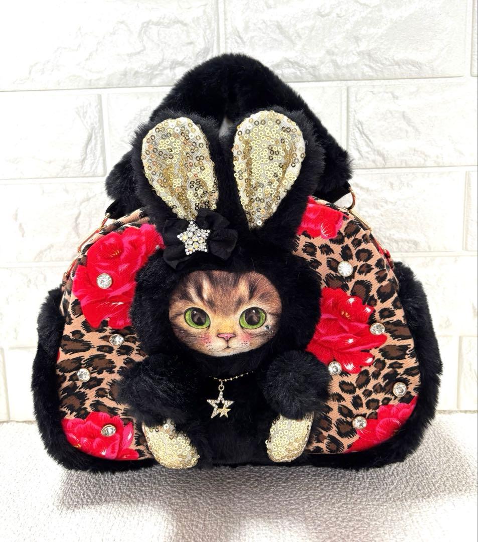 さ*ー様 コヤンイサムチョン　ハンドメイド　ファーショルダーバッグ　サンダーちゃ