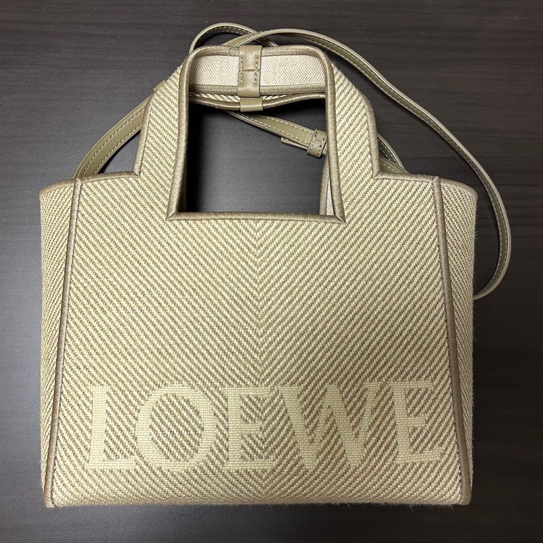 ロエベ LOEWE フォントトート キャンバス スモール