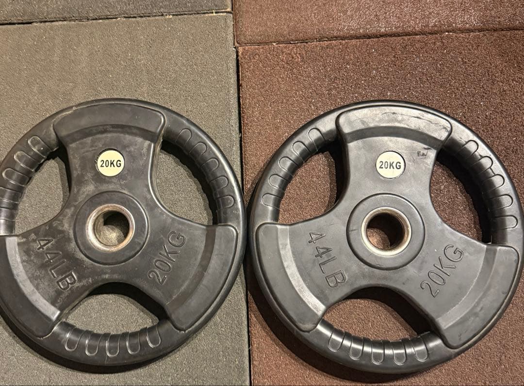 オリンピックプレート　20kg 2枚セット
