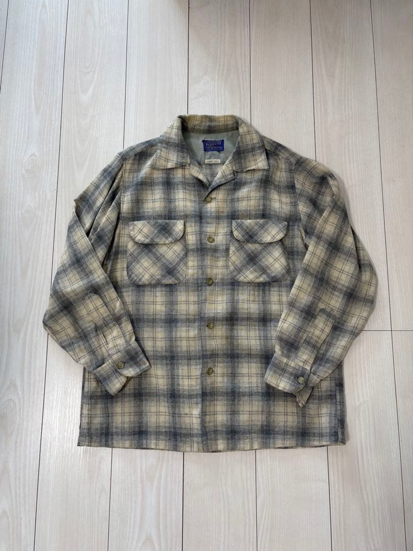50s PENDLETON ボードシャツ ウールシャツ