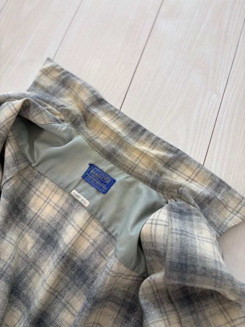 50s PENDLETON ボードシャツ ウールシャツ