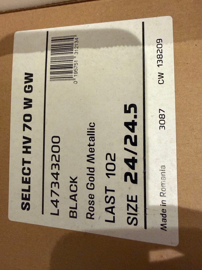 [保証書付き] SALOMON スキーブーツ　SELECT HV 70W GW