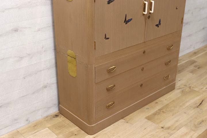 GMEK506○松創 桐箪笥 伝統工芸品 衣装タンス 整理箪笥 和箪笥 IDC大