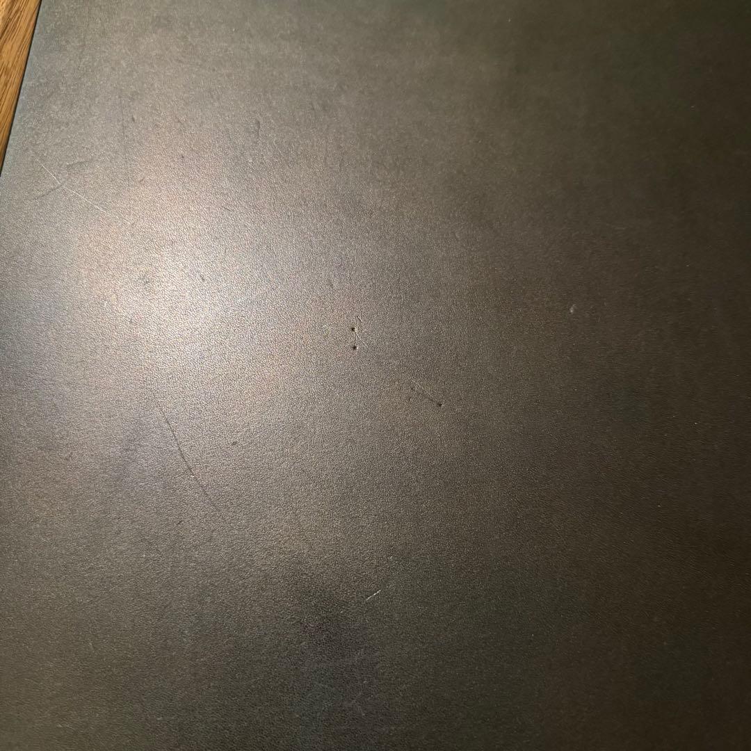 REMBASSY フレームドレザー ローテーブル (樹種オーク)