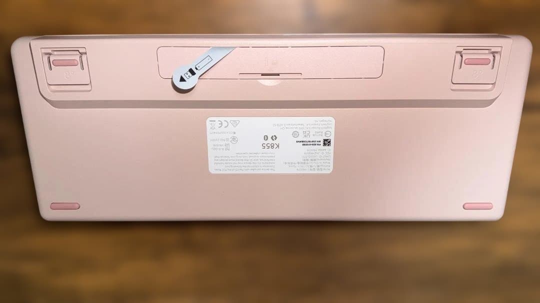 [極美品]ロジクール SIGNATURE K855 ローズ メカニカルキーボード