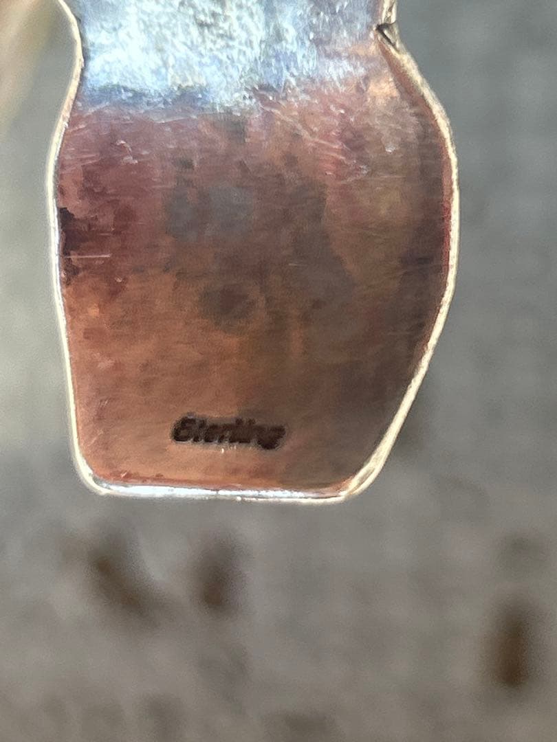 ナバホ族　バングル　シルバー925 刻印