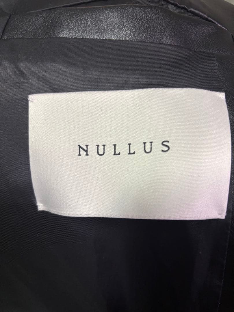 ジャケット・アウター NULLUS DECONSTRUCTED STAND COLLAR JACKET