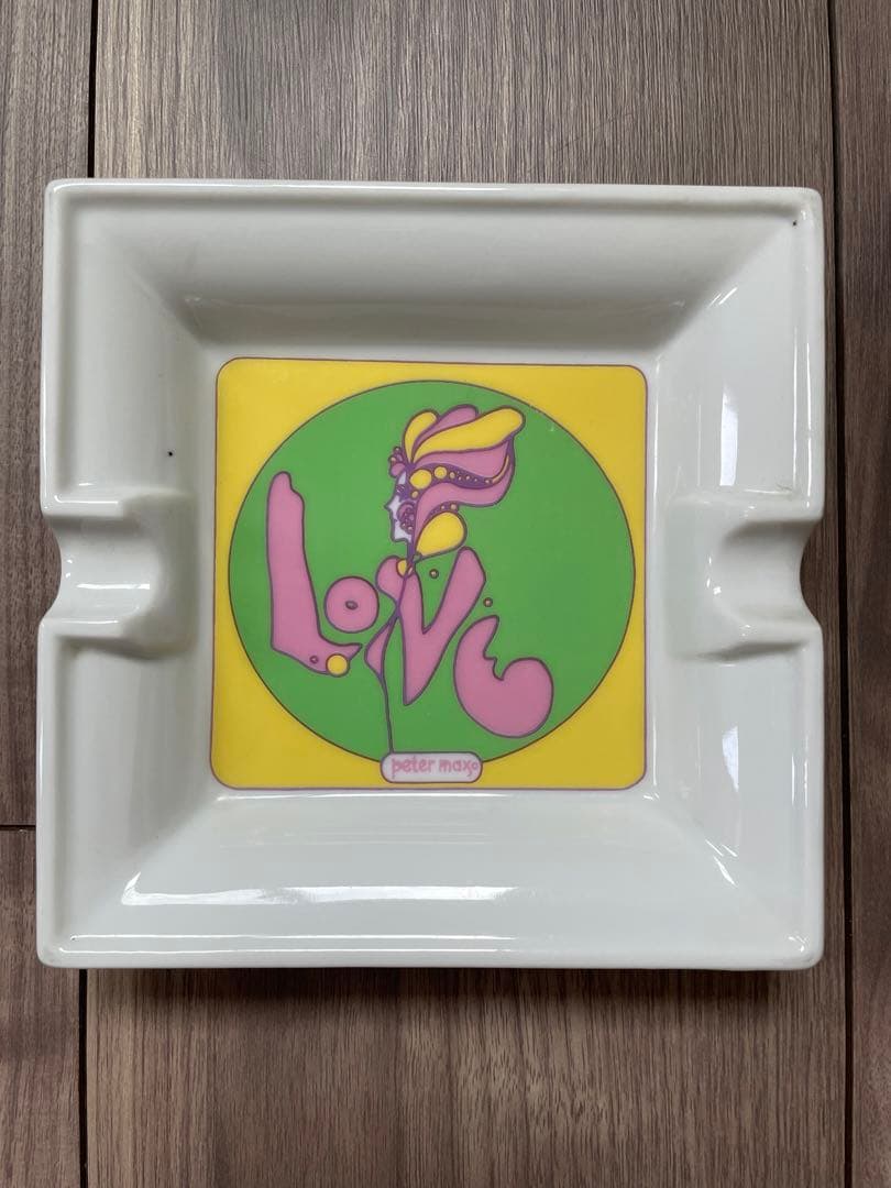 peter max 灰皿　2枚セット