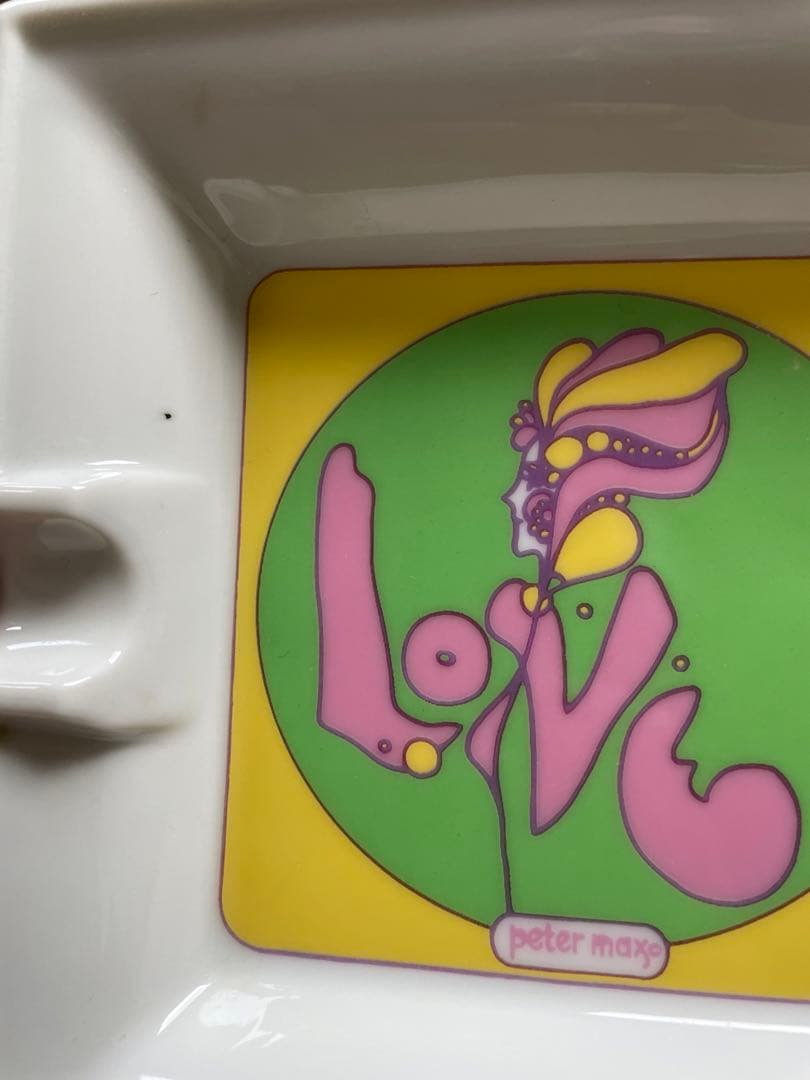 peter max 灰皿　2枚セット