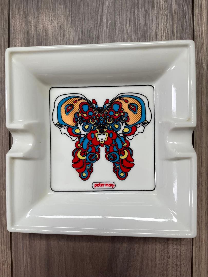 peter max 灰皿　2枚セット