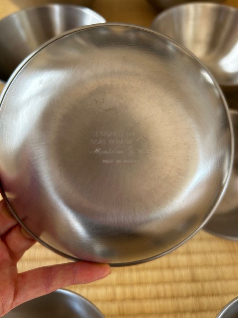 柳宗理　ステンレスボウル　ザル　セット