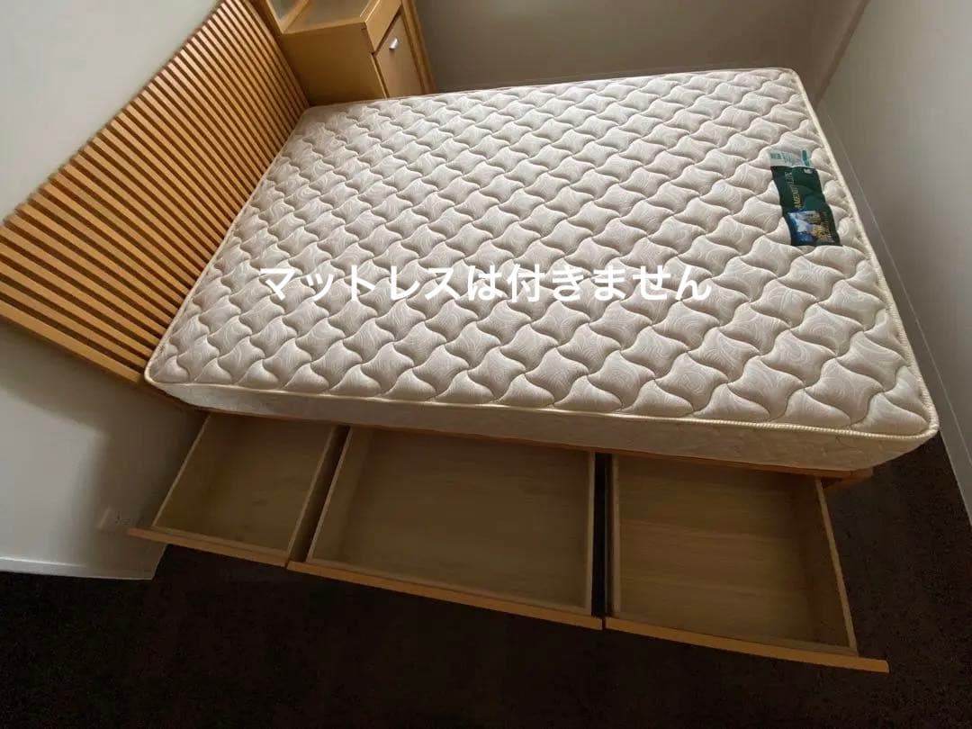 新品未使用　IDC大塚家具　ベッド　ダブルサイズ