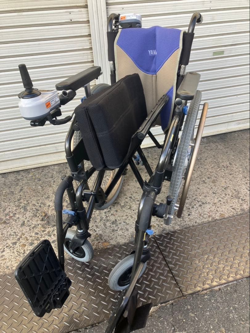 YAMAHA電動車椅子　24インチ　介護コントローラー