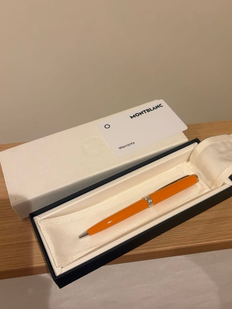 MONTBLANC pix オレンジボールペン