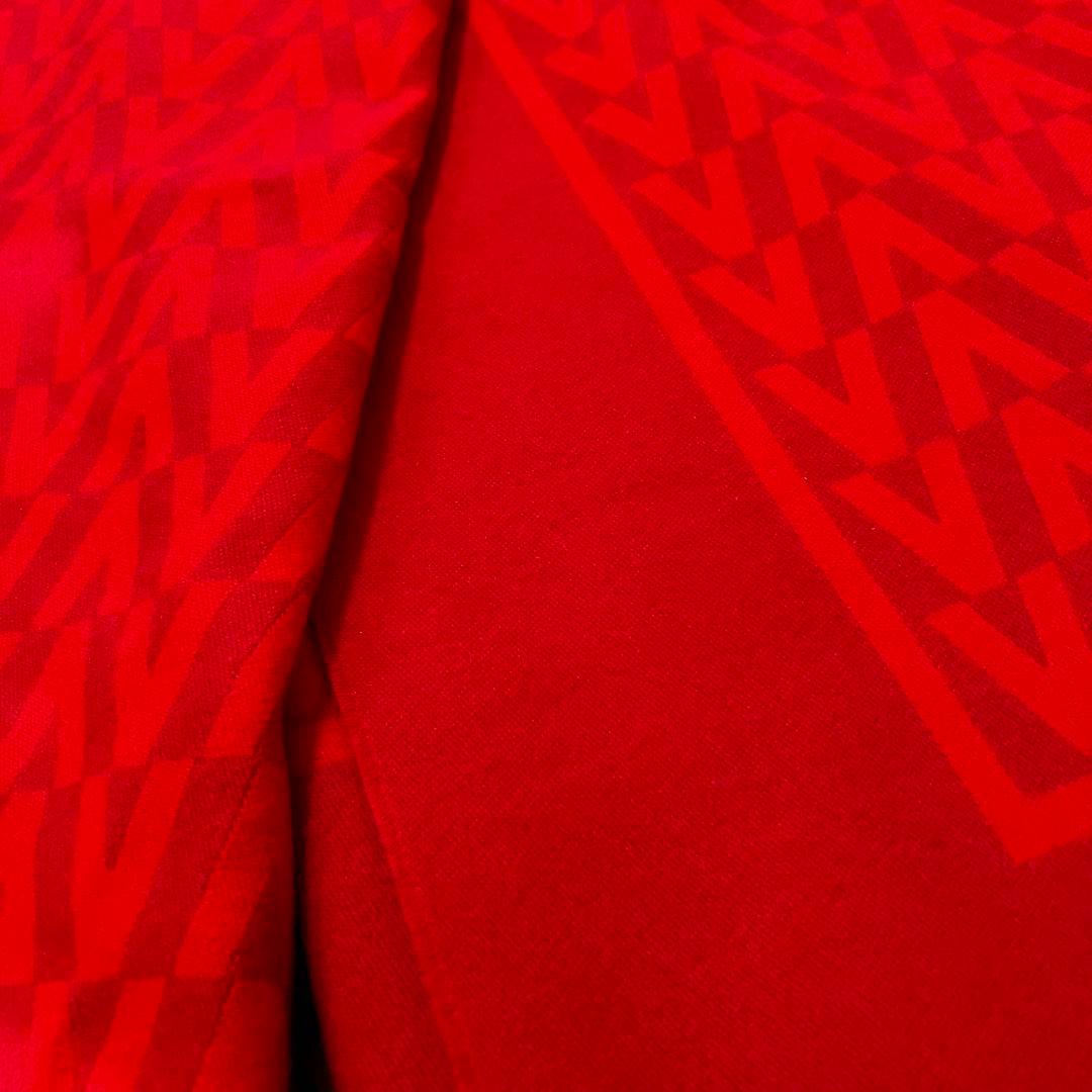 【極美品】VALENTINO ヴァレンチノ ブランケット レッド 大判