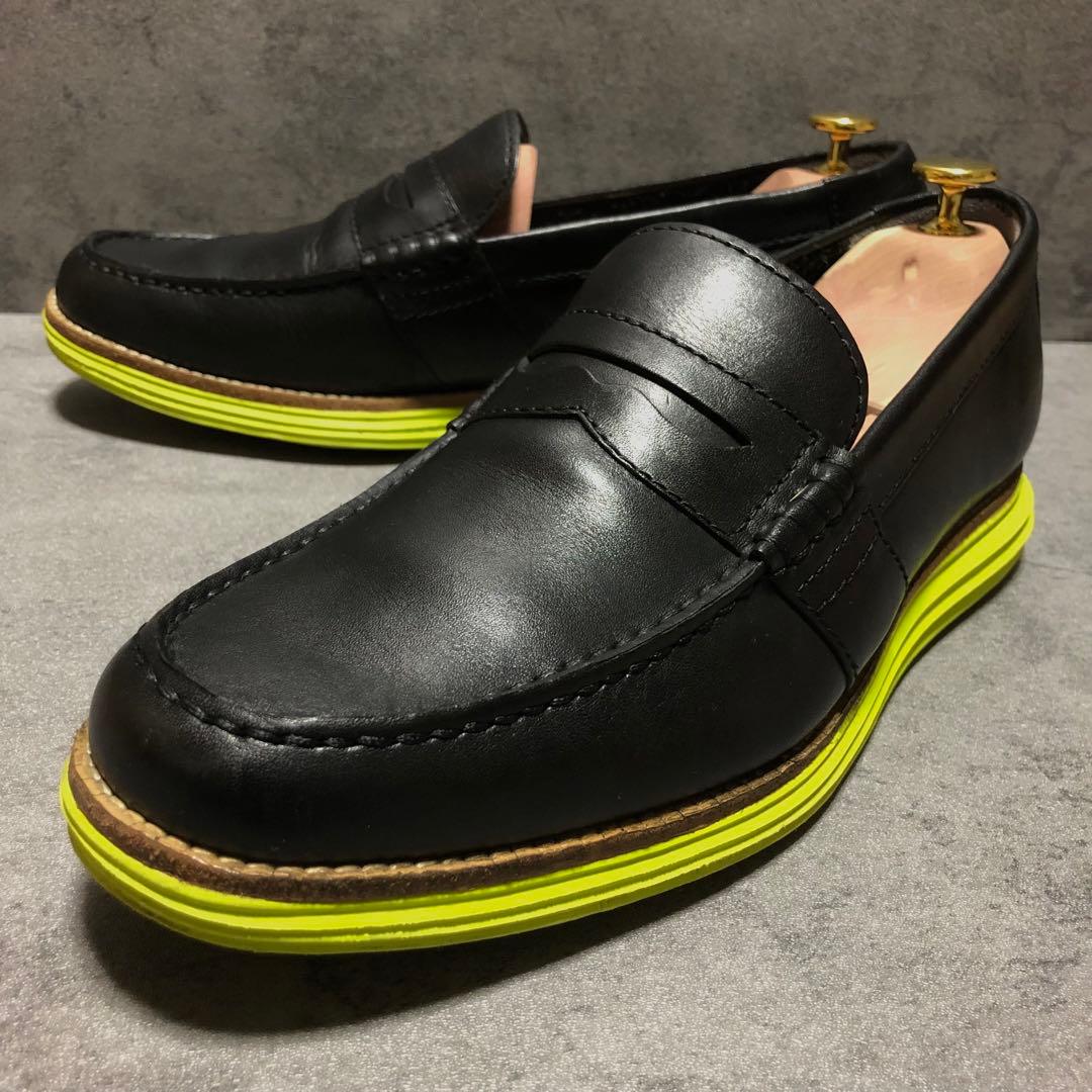 極美品　コールハーン　レザースニーカー　ローファー　ルナグランド　2118