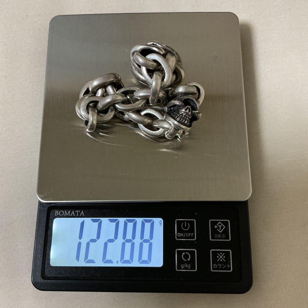 ストップライト　2スカルブレスレット