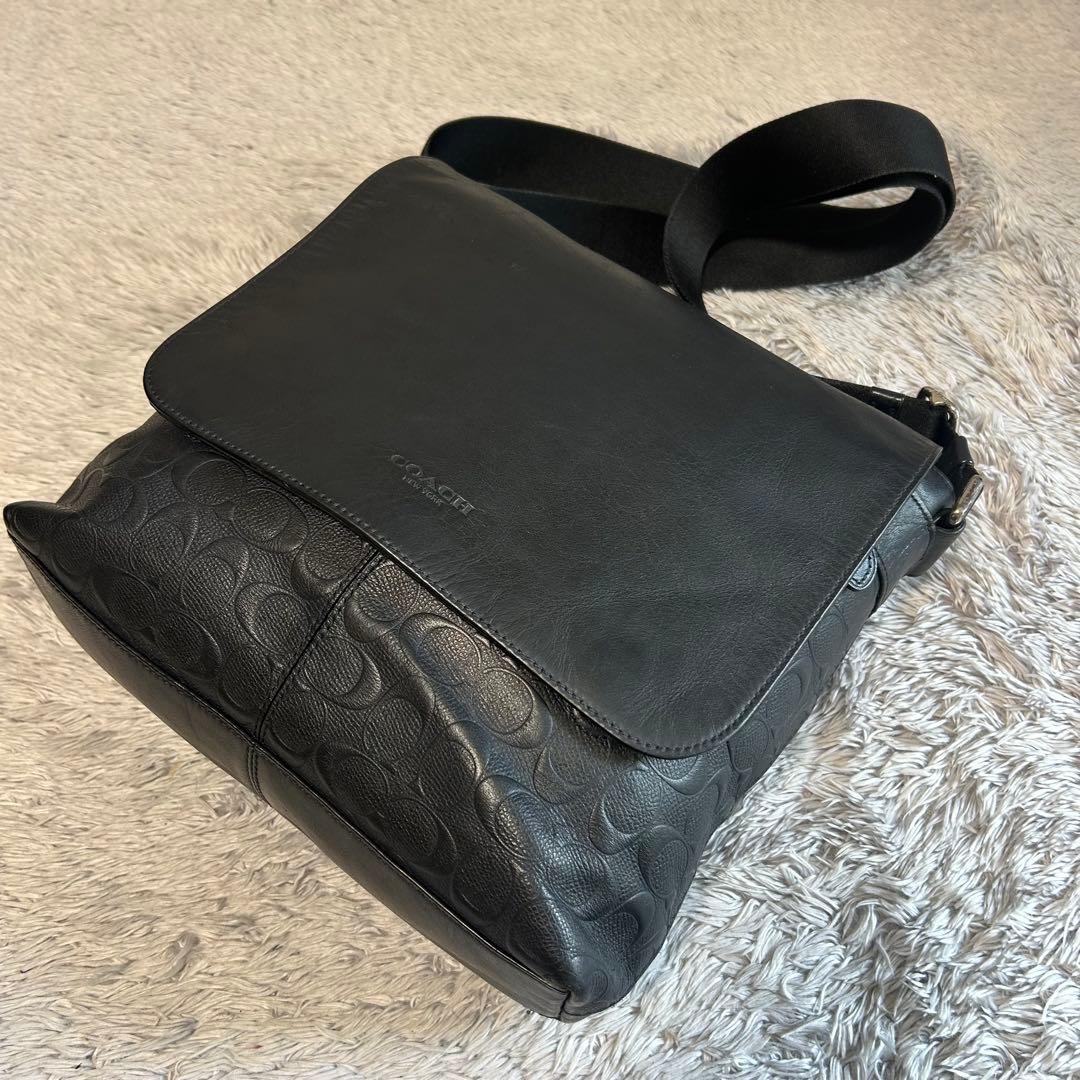 COACHコーチ　ショルダーバッグ　メッセンジャーバッグ　レザーバッグ