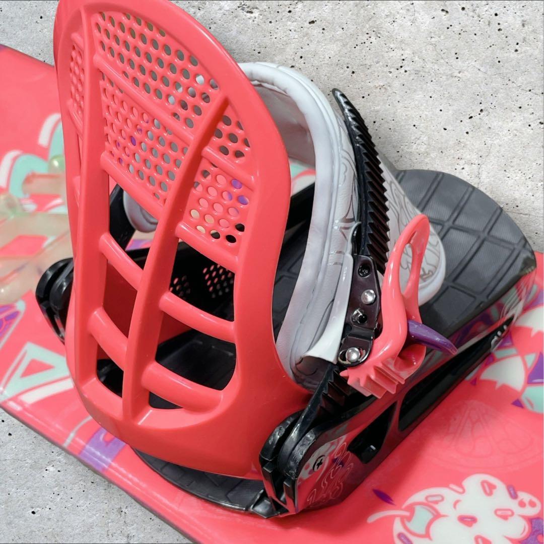 K2 【LIL KANDI】スノーボードセット キッズ 子供用 ピンク ジュニア