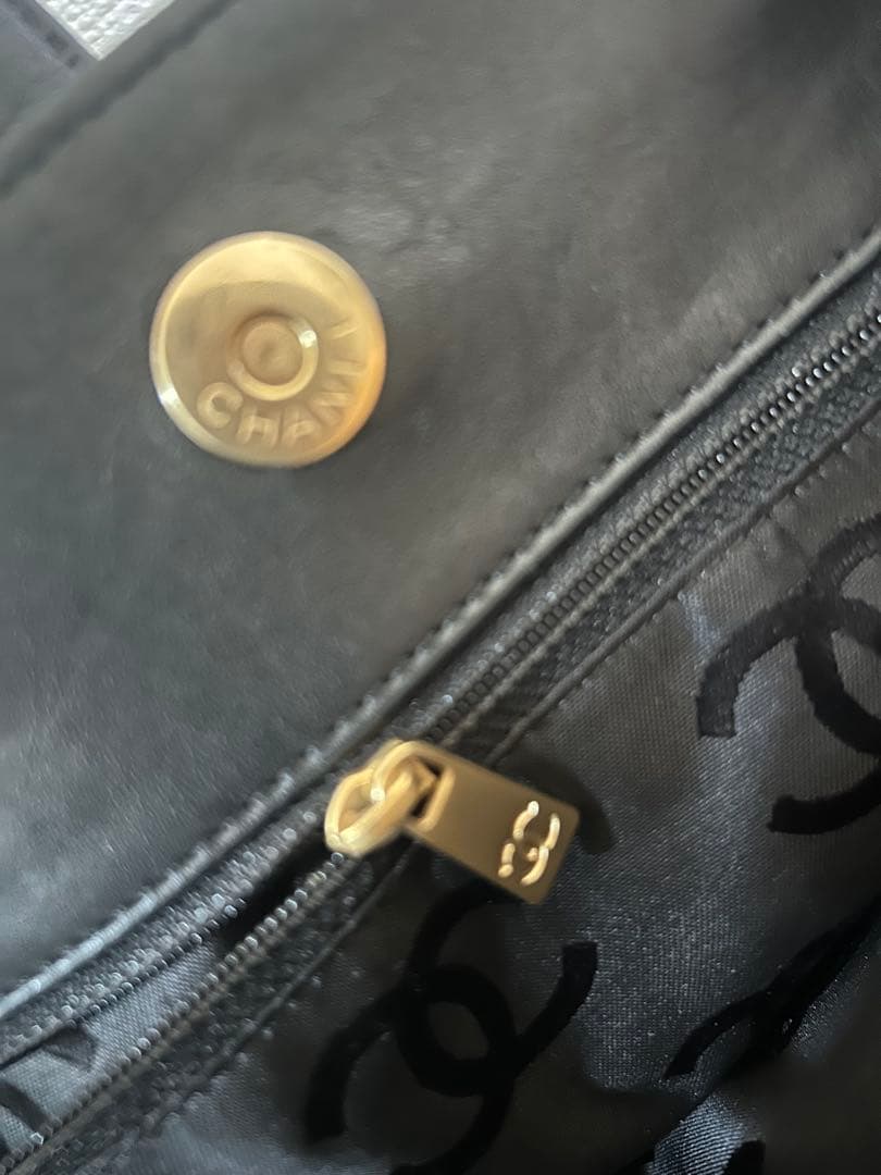 ⭐︎ピーチ姫⭐︎CHANEL ブラック キルティング トートバッグ