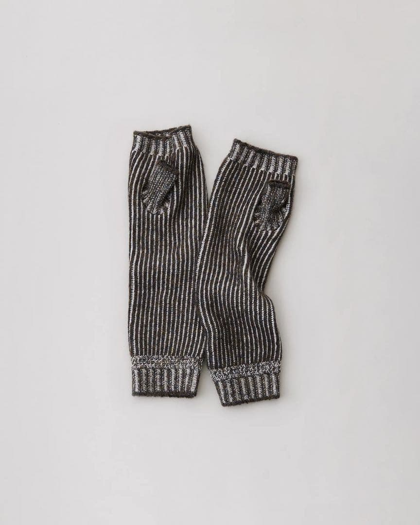 小物 NICENESS CASADY KNIT FINGERLESS GLOVES