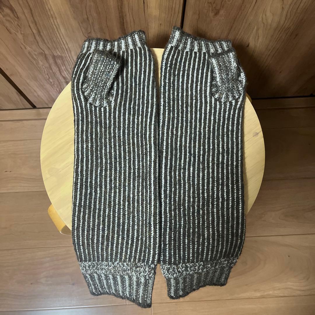 小物 NICENESS CASADY KNIT FINGERLESS GLOVES