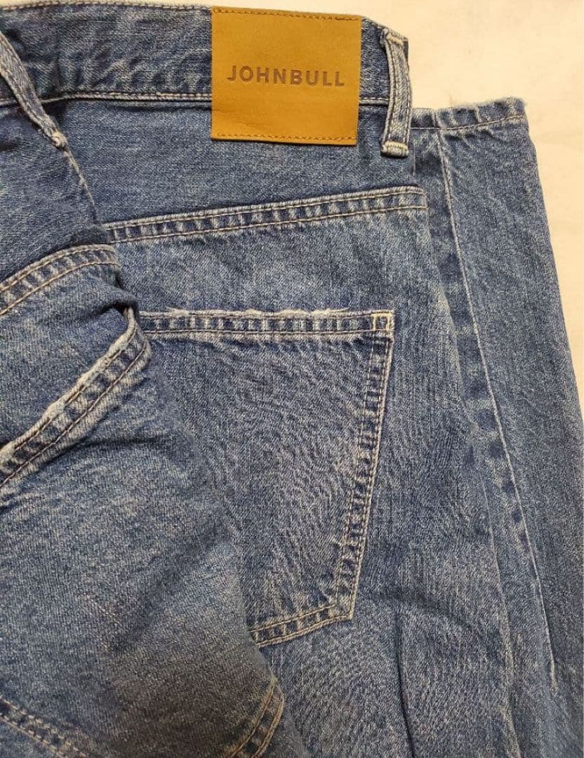 最終値下げ！！美品！フレームワーク　Johnbull デニムバレルワイドパンツ