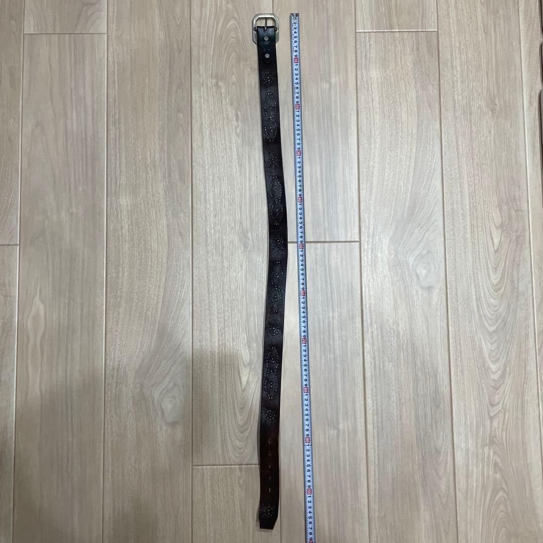 ＨＴＣ　スタッズ　レザーベルト　ハリウッドトレーディングカンパニー