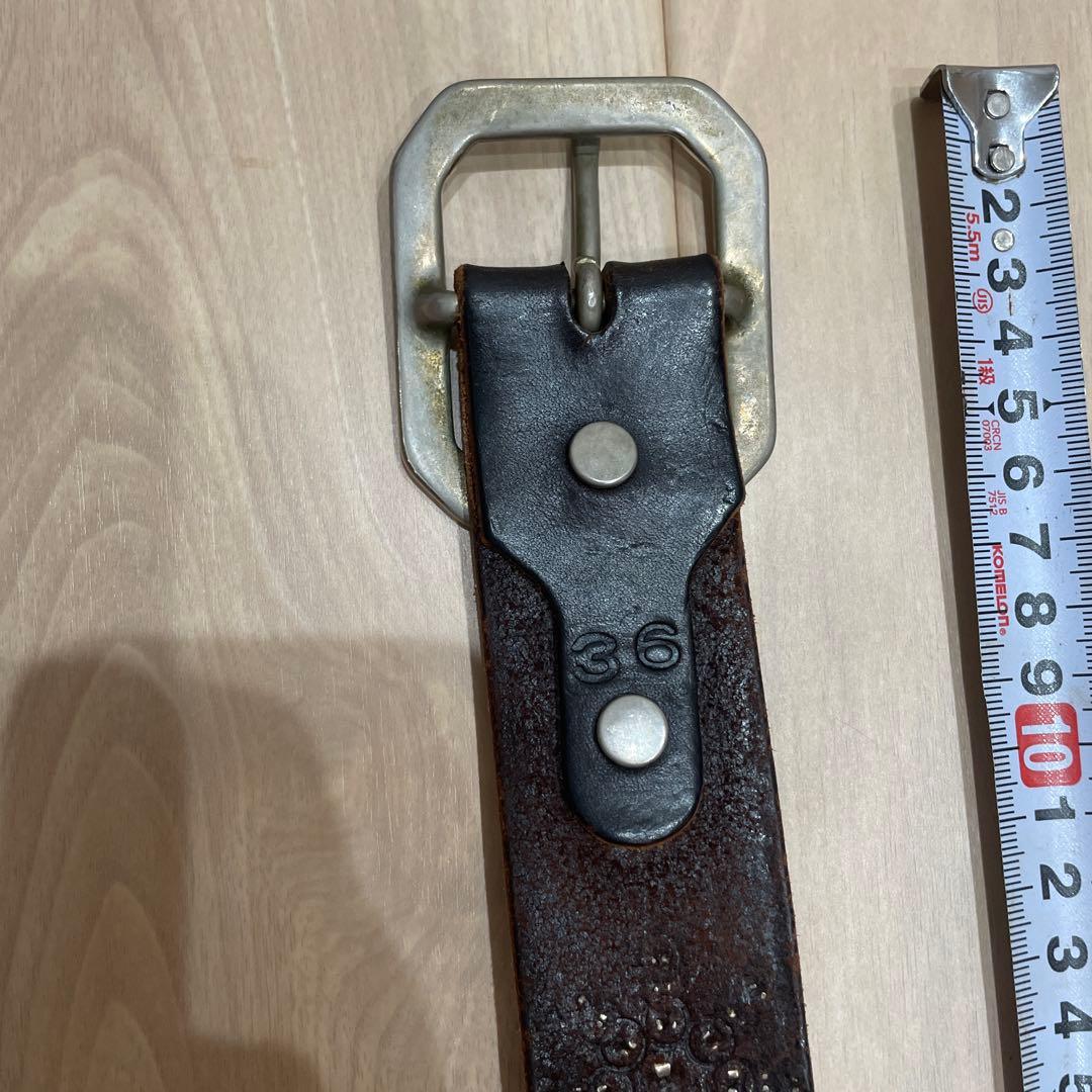 ＨＴＣ　スタッズ　レザーベルト　ハリウッドトレーディングカンパニー