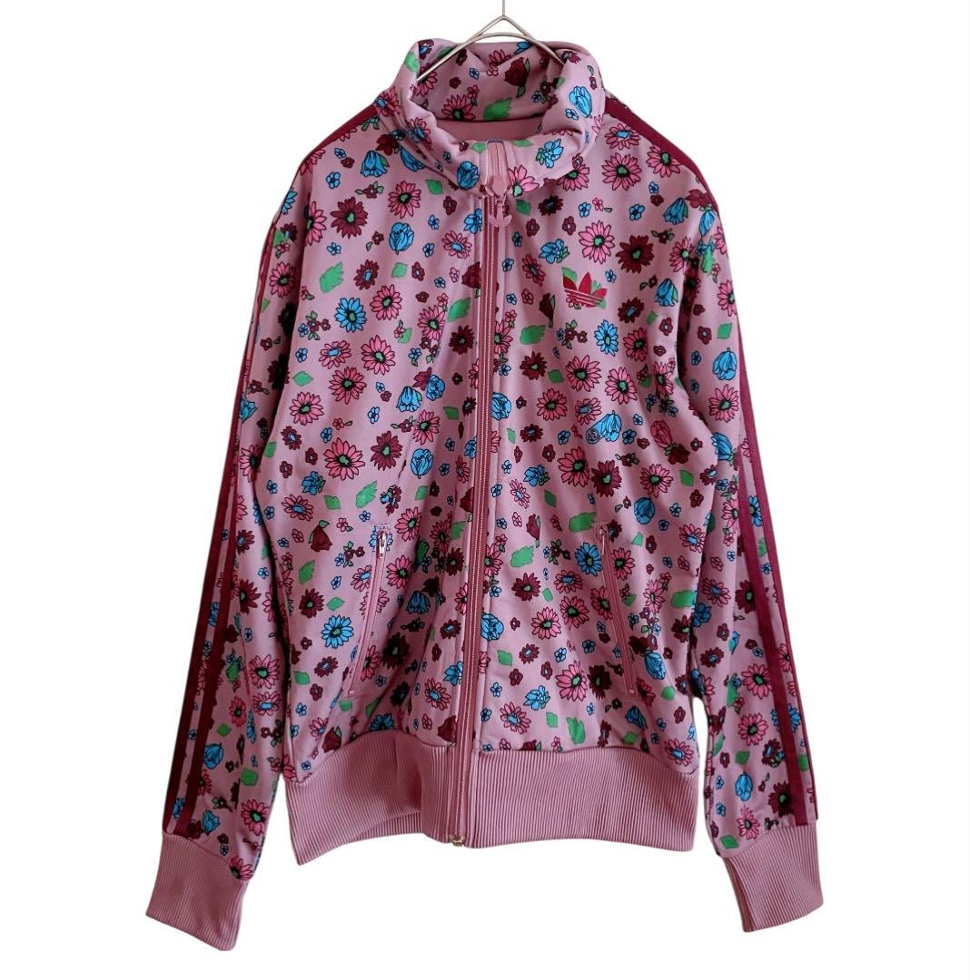 adidas アディダス　RODEO CROWNS　花柄　トラックジャケット