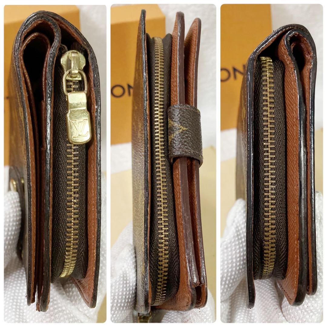 【廃盤品•美品】ルイヴィトン☆モノグラム ポルト パピエ ジップ 二つ折り財布