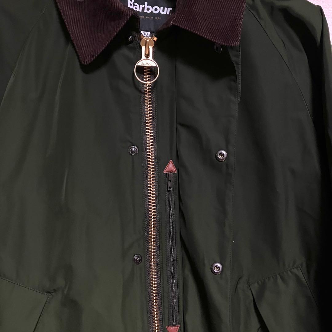 ハ*ル様 バブアー ビームス F 別注 トランスポート メモリーツイル ジャケッ